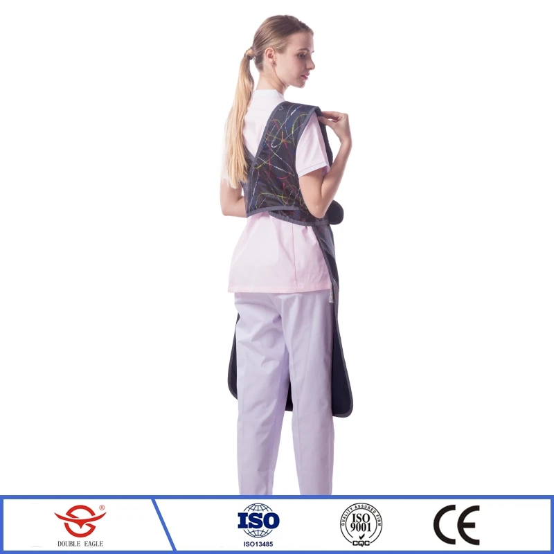 X-ray gamma ray protective 0.35/0.5mmpb sleeveless lead apron radioactive workshops ionizing radiation protection lead overcoat
