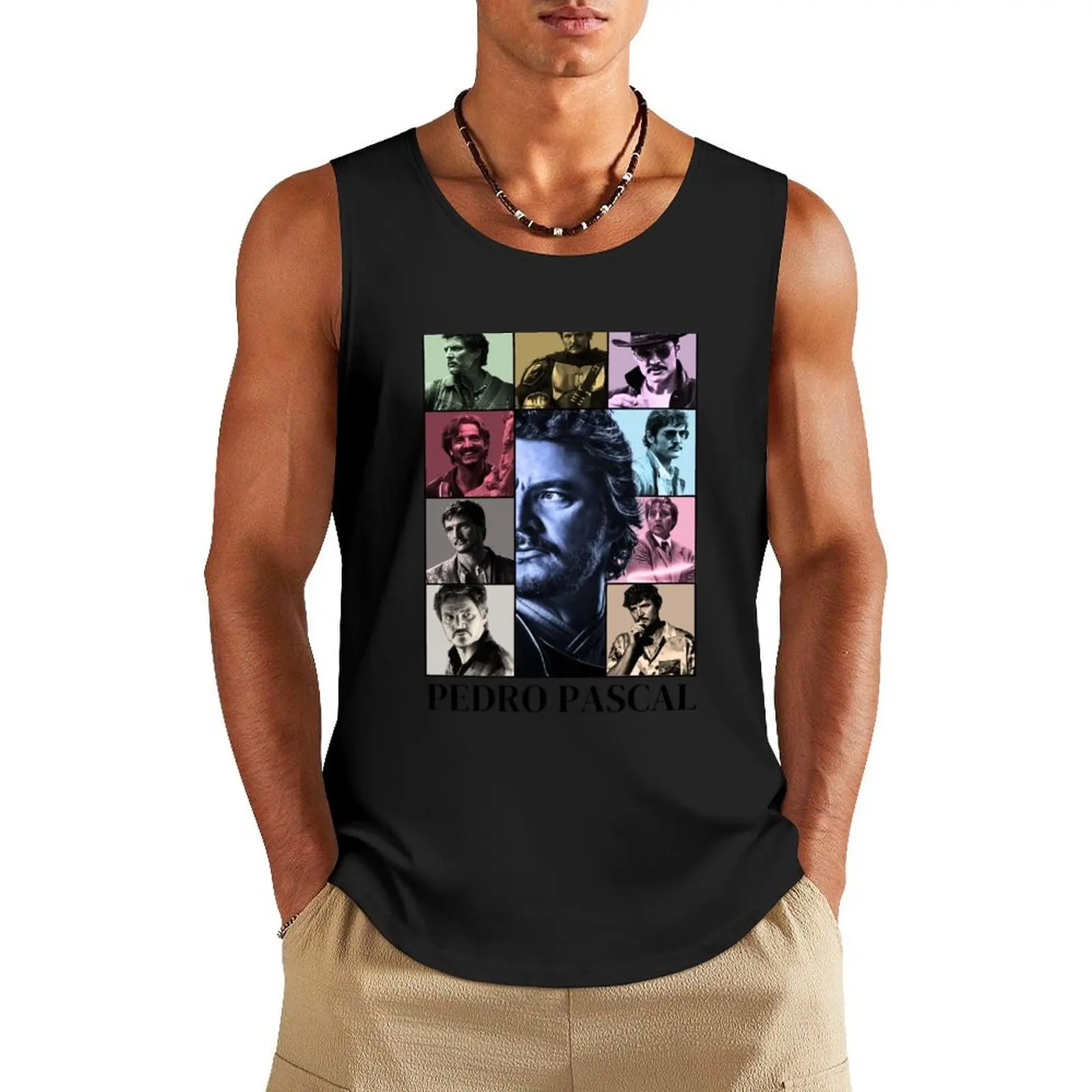 

pascal eras Tank Top Sportswear for men gym t-shirts sleeveless tshirts for men cotton t-shirts man