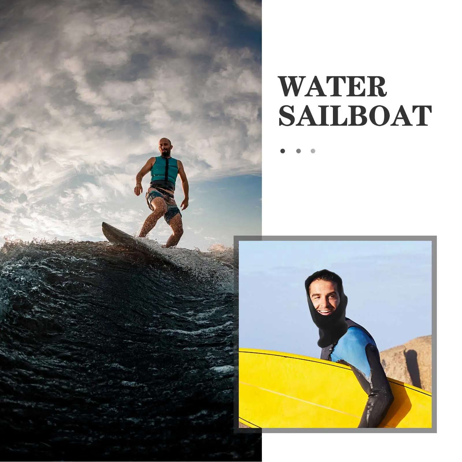 Capucha de buceo térmica, gorro de buceo cálido, cubierta de cabeza de neopreno, snorkel, surf, natación, deportes acuáticos, Protector de cabeza