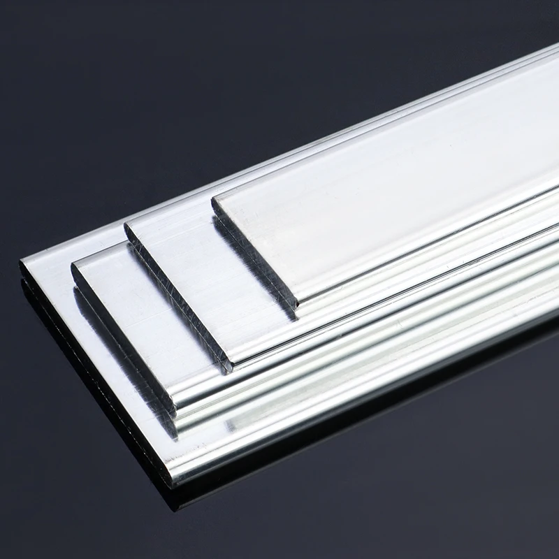 

1Pcs T2 Tinned Copper Bar 2mm 3mm 4mm 5mm Thick Conductive Grounding Plate Busbar L500mm Width10-50mm