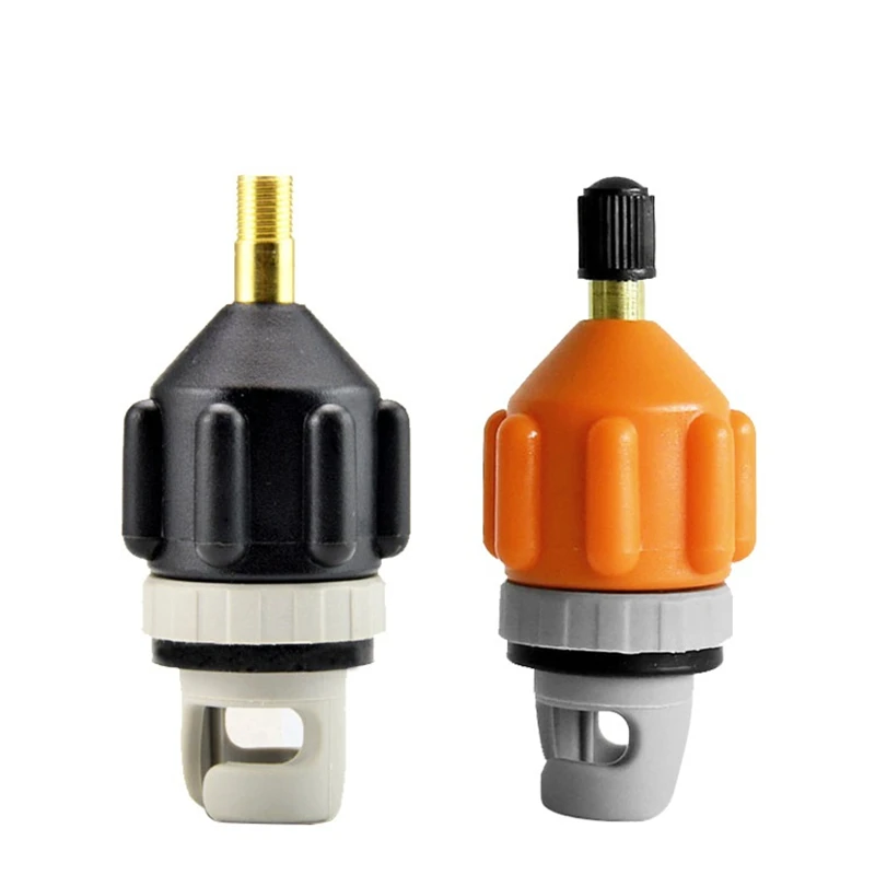 Air Valve Adaptor Inflatable Adapter Rowing Boat Durable Air Valve Adaptor Nylon Kayak Inflatable Pump Adapter for SUP Board