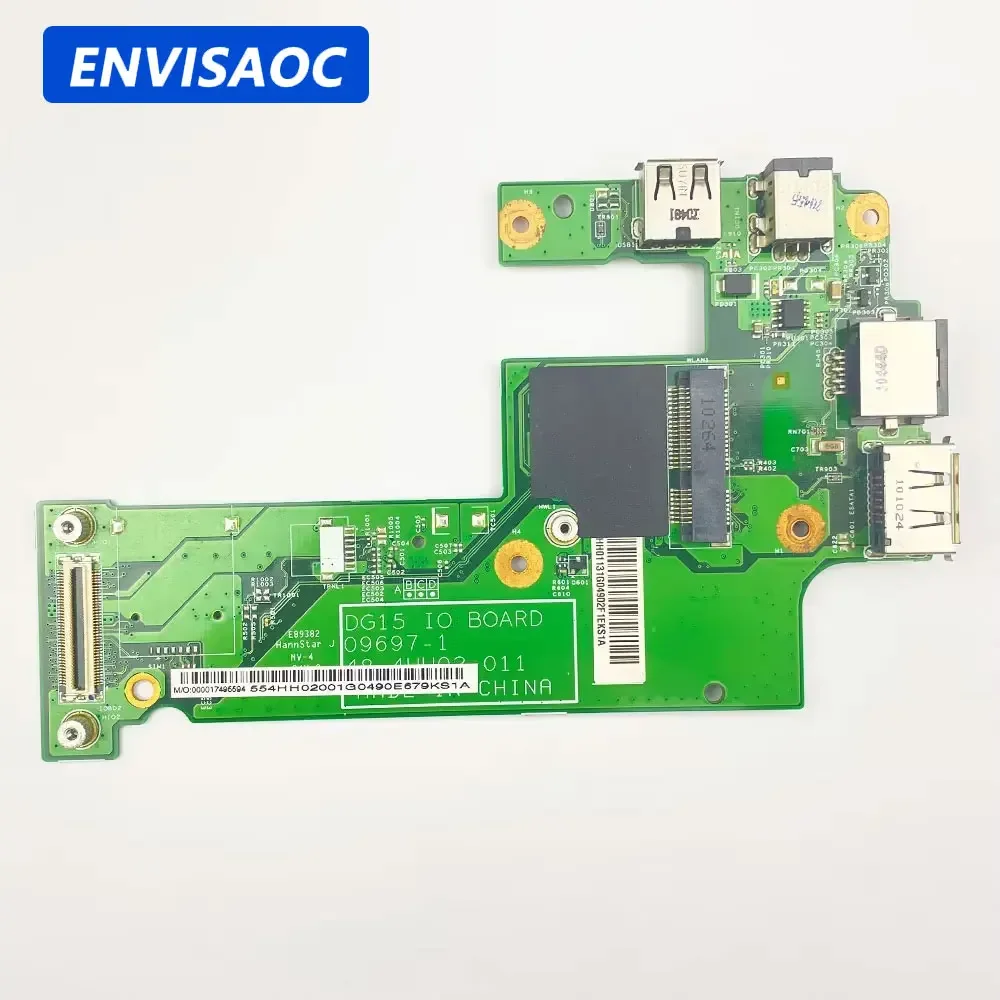 OEM para Dell Inspiron 15R N5010 laptop IO USB DC Jack DC-IN Placa adaptadora de alimentação DG15 IO 09697-1 48.4HH02.011