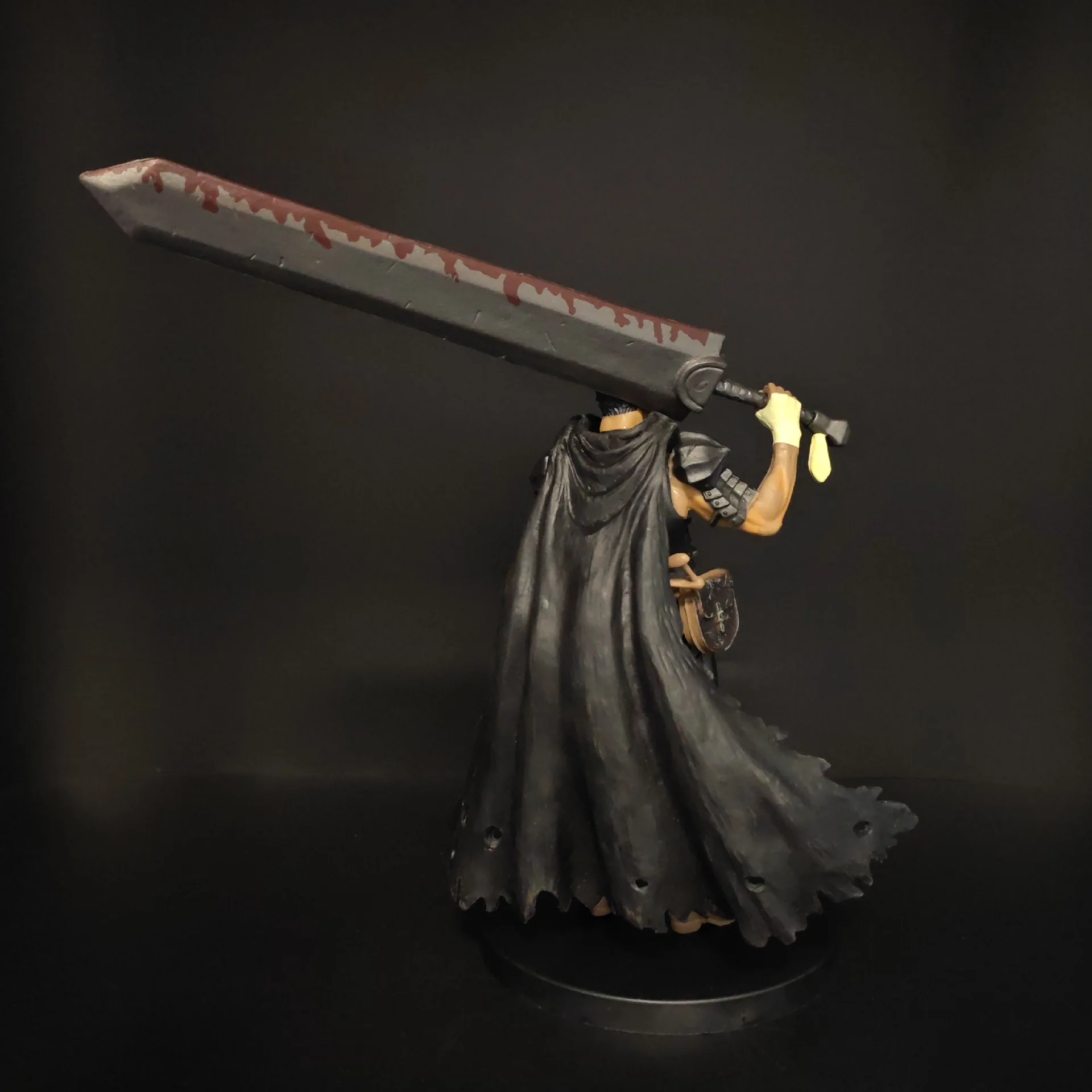 Berserk Guts Blutbefleckte Version Anime Actionfigur Sammlermodell Statue Desktop-Dekoration für erwachsene Sammler – Detail 8