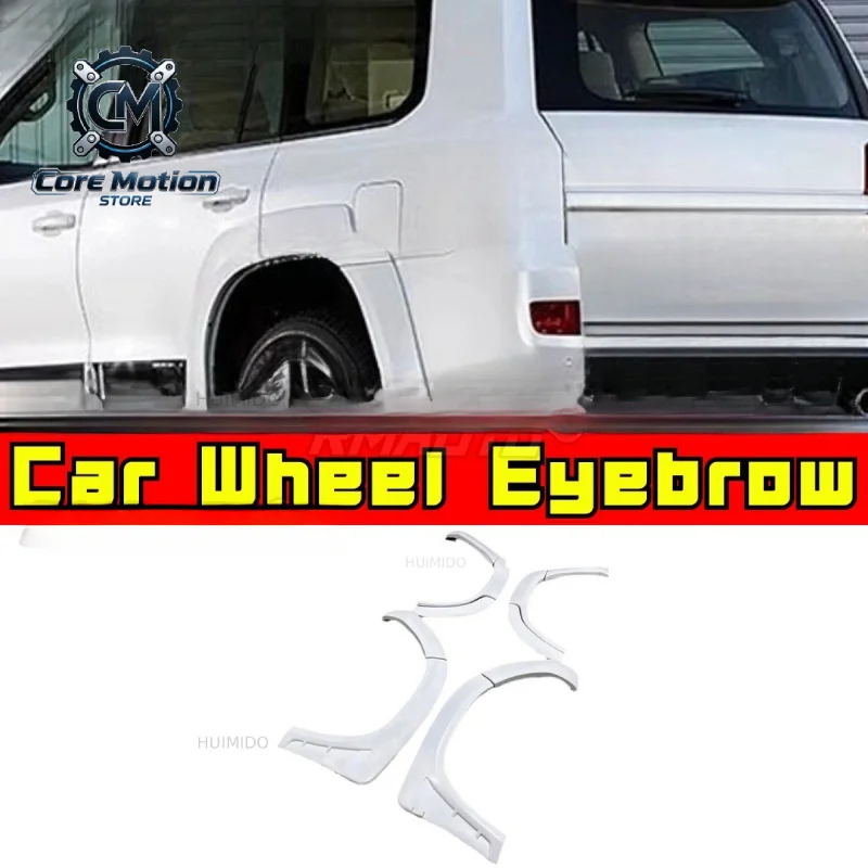 High Quality Wheel Eyebrow Fender Flares Exterior Modification Parts Fit For Land Cruiser LC200 2016-2020