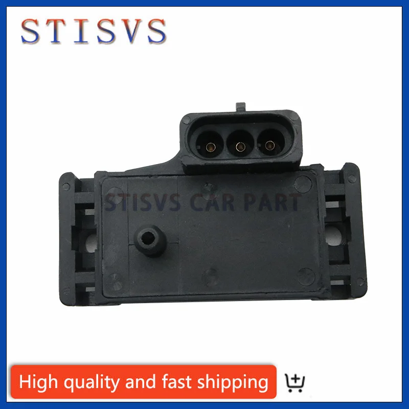 12569240 MAP Sensor For Alfa Romeo 145 146 Fiat Punto Tempra Lancia Dedra Delta Daewoo Lanos Nubira 1.4L 1.6L 12569240