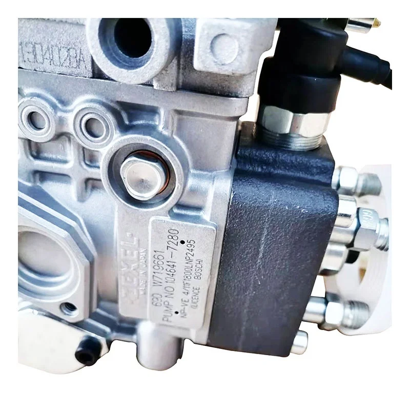 104641-7280 High Quality ISUZU 4JB1T 4JB1 Diesel Fuel Injection Pump For Light Truck And Pickup 4JB1 2.8 Engine Injector Pump