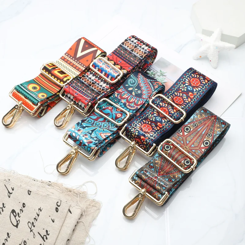 

Nylon Shoulder Bag Strap Adjustable Women 5CM Bag Belt Strap Accessories Replacement Strap Wide Purse Strap Chain Bag Strap