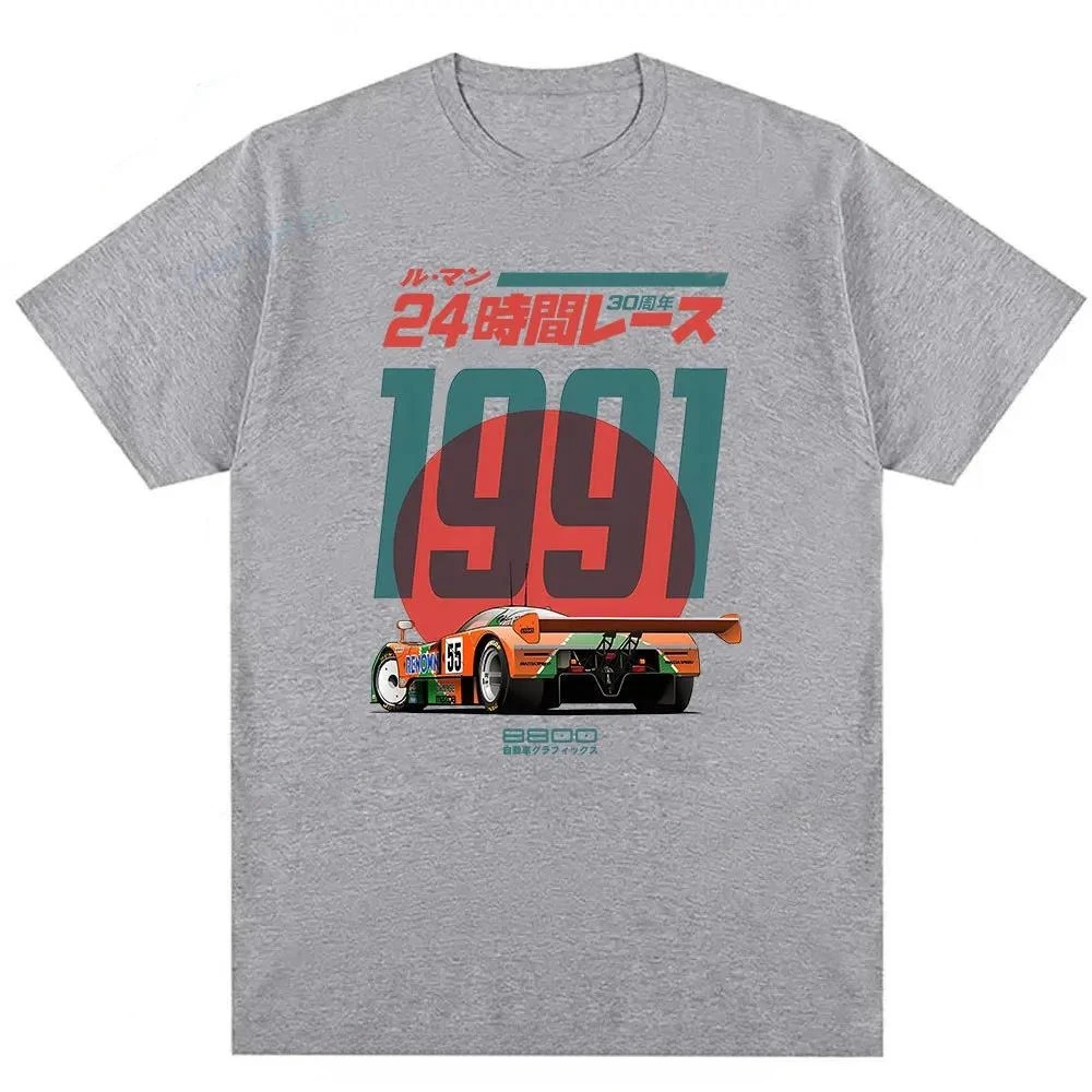 Sommer 2026 Neues Le Mans 30. Jubiläums-T-Shirt für Herren, Modisches Hochwertiges Unisex-T-Shirt mit Rundhalsausschnitt und Aufdruck – Detail 6