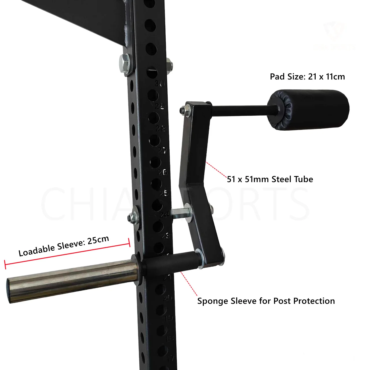 Squat Rack with Neck Trainer, Neck Muscle Rehabilitation Training, Home Hanging Piece, Gym Auxiliary Fitness Equipment