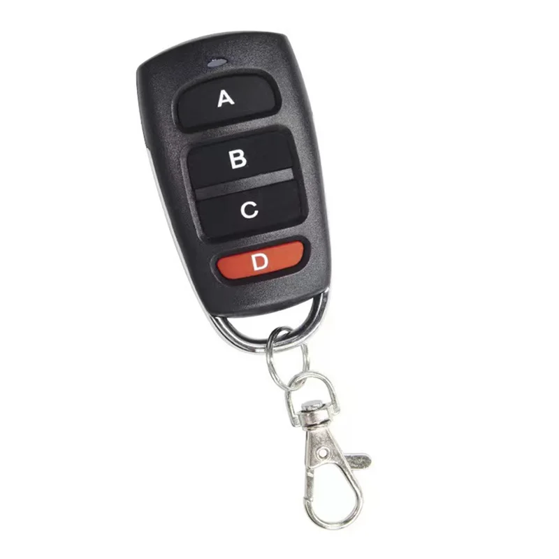 AA60-controle remoto da porta da garagem 433mhz 4ch duplicador chave do carro abridor remoto para portão da porta da garagem