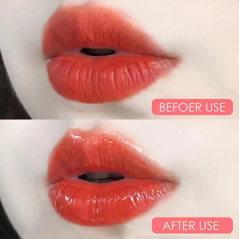 Aceite de Plumper labial para niñas, Juego de 4 piezas de sabores afrutados, bola rodante, bálsamo labial hidratante, juego de brillo de labios Roll-On