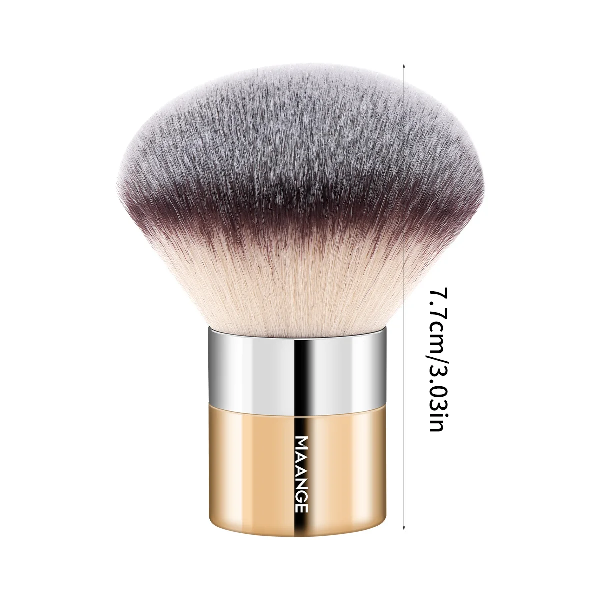MAANGE Professional Powder Makeup Brush Evenly Kabuki Mineral Powder Brush Premium Handle Soft Dense Hair for Makeup Gift Beauty