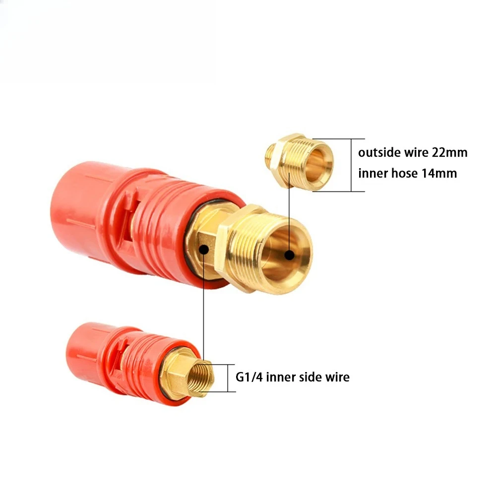 4500PSI High Pressure Washer Variable Nozzle M22*1.5mm Adaptor Spray Gun Generator Car Cleaning Accessory Wash Tool