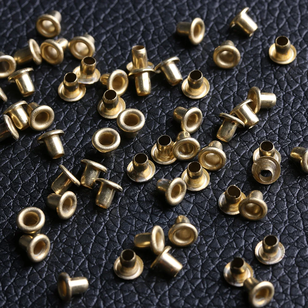 50Pcs Mini Eyelet Buttons For DIY Doll Belt Buckles Metal Buckle Snap Button Bag Shoes Clothes Sewing Accessories 1.5/2.0/2.5MM