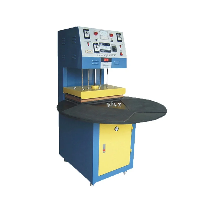 

Toy stationery medical products semi-automatic PVC blister sealing packaging machine - heat sealing small disc