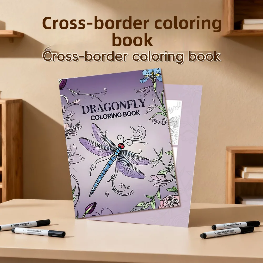 A4 Dragonfly Colori…