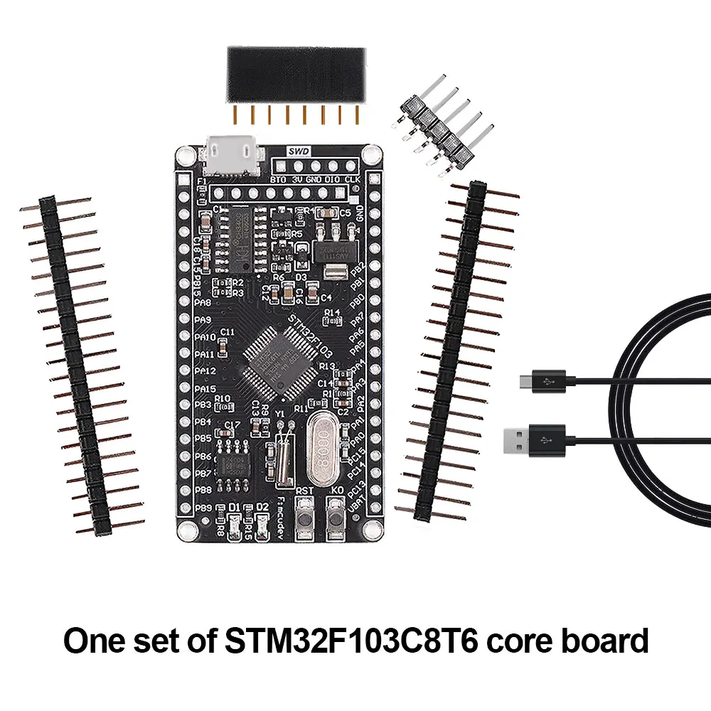 STM32F103C8T6 Core Learning Board STM32F103C8T6 ARM STM32 Minimum System Development Board Module For Arduino