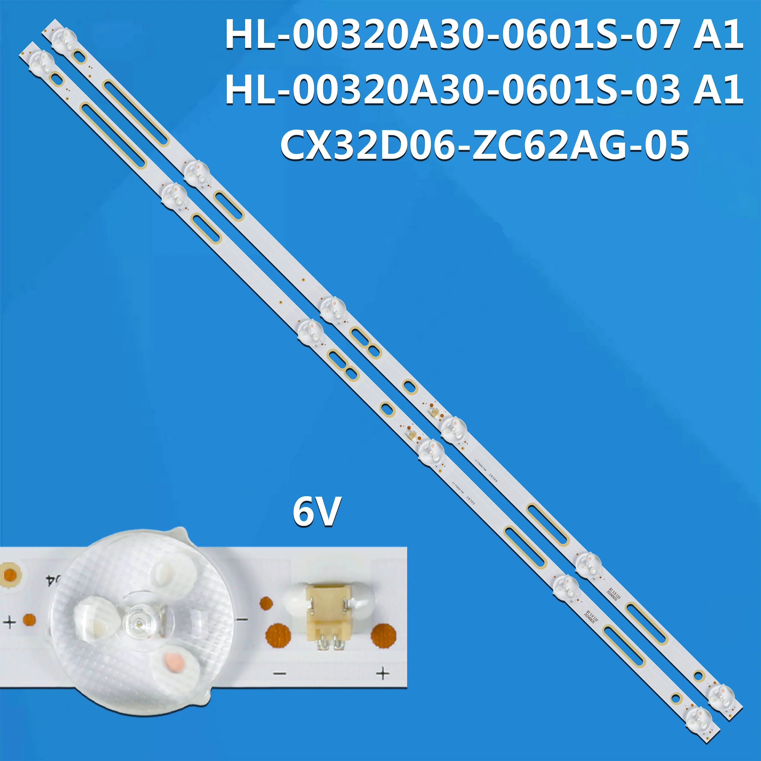 

Светодиодная лента с подсветкой для Φ 43MK-C32001-35V2 CX32D06-ZC22AG-05 32LEM-1045/T2C 32LEX-5045/T2C