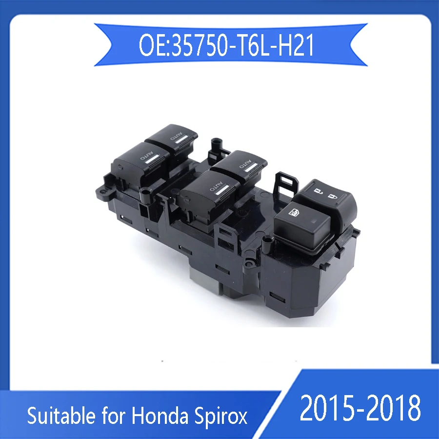 Suitable for Honda Sprex 35750-T6L-H21 car left front glass lift adjustment switch Window switch 2015 2016 2017 2018 auto parts