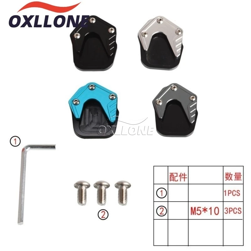 FOR CFMOTO 800MT-X 800MTX 800 2024 2025 2026 CNC Side Stand Extension Pad Support Plate Pedal MT-X 800 Motorcycle Accessories 