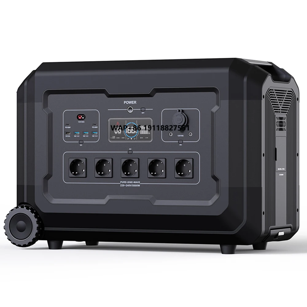 محطة طاقة محمولة مولد طاقة شمسية 500WH 600WH 1000WH 2000WH توريد ليثيوم التخييم شاحن محمول محطة الطاقة #1