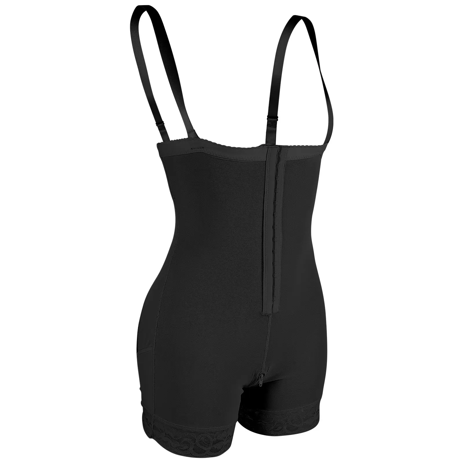 

Shapewear Bodysuit Control Slimming Shaper Breathable Material Front Zipper Body Shaping Romper Design Wardrobe Addition