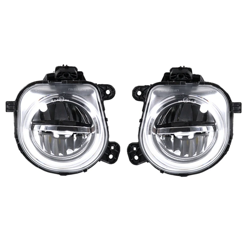 1Pair Front Bumper LED Fog Light Lamp DRL Driving Lamp For BMW X3 X4 F26 X5 F15 F85 X6 63177317251,63177317252