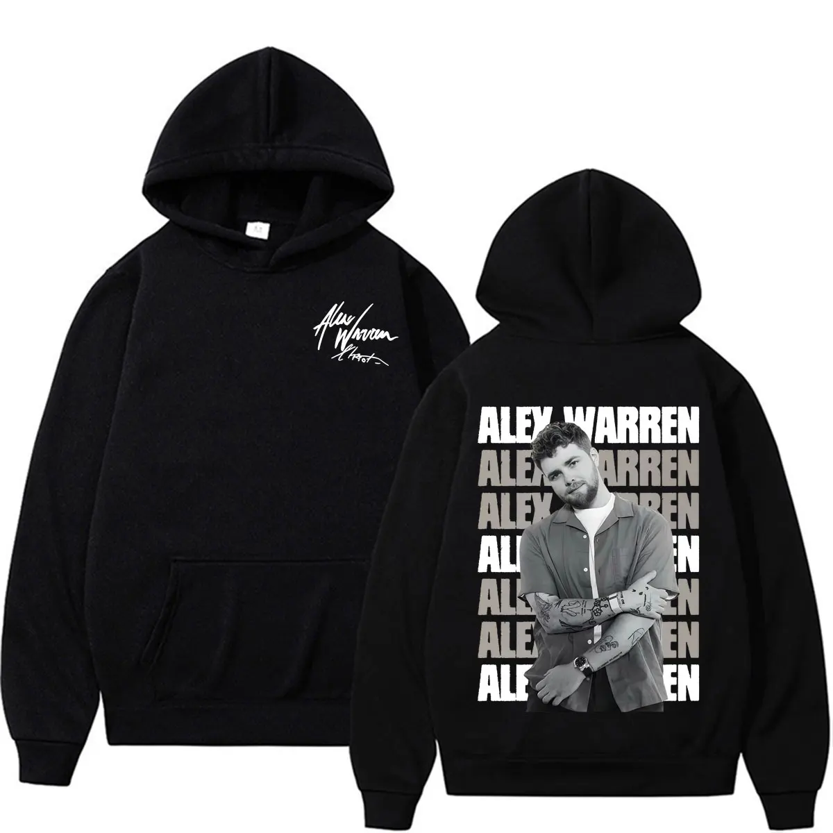 Alex Warren Tour 2026 I'm The Problem Concert Hoodies Men's Clothing Harajuku High Street Sweatshirts Casual Fleece Cozy Hoodie