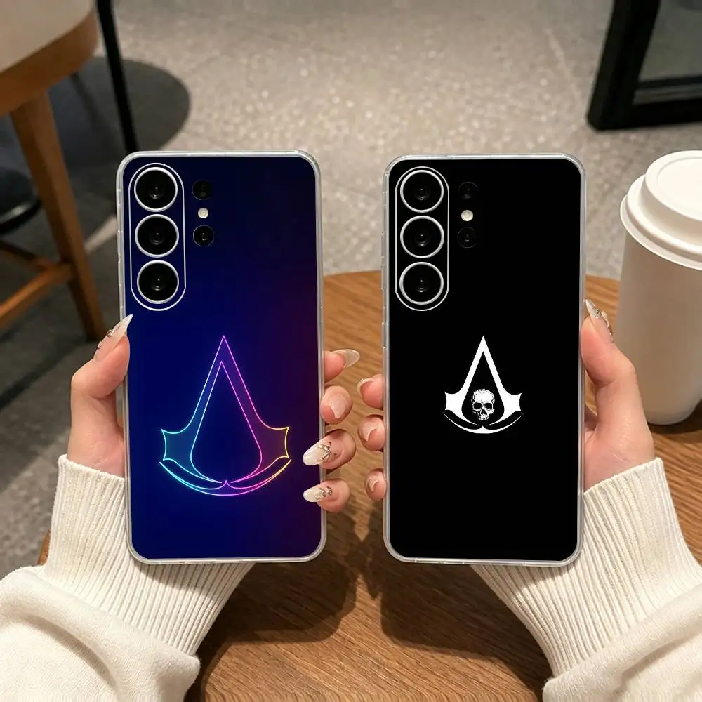 Game Assassins Creed  gift Phone Case For Samsung S25,S24,S21,S22,S23,S30,Ultra,S20,Plus,Fe Transparent Cover