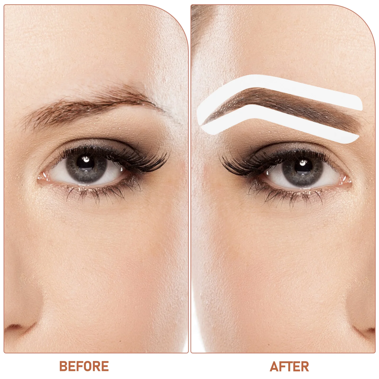 

12 Sheets Eyebrow Stencil Set Thin Tattoo Auxiliary Artifact Paper Stencils Shaping Kit Safe Materials Easy Use Long Term