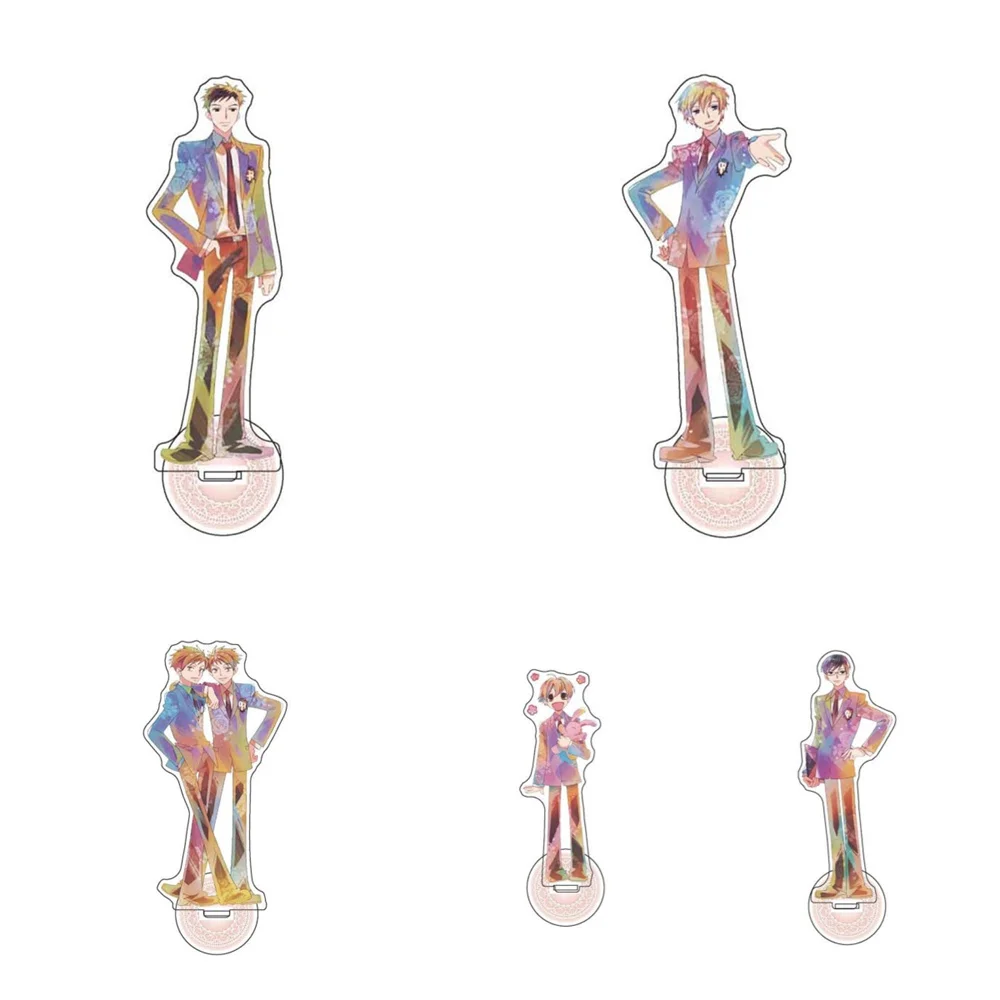 

15CM Charm Anime Ouran High School Host Club Acrylic Stand Model Cosplay Characters Ornament Accessories Goods Collection Gifts