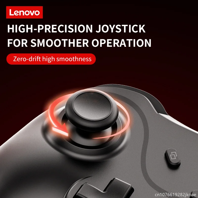 وحدة تحكم Lenovo P01 وحدة تحكم سلكية عالية الدقة عصا التحكم في القاعة للكمبيوتر الشخصي Switch 2 Android Black Myth: Wukong GamePad