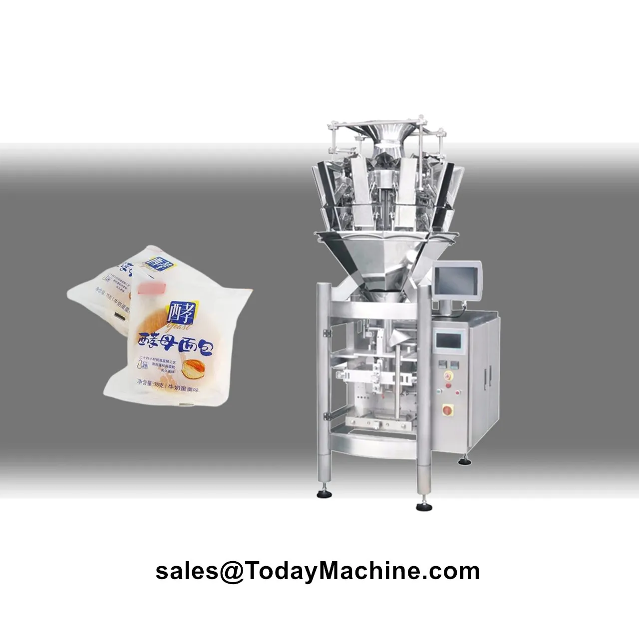 Collar Type Automatic Milk Spice Powder Pouch Auger Filing Packaging Machine
