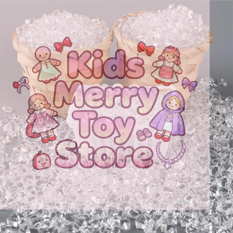 1Set Mini Transparent Eis Gebrochenes Eis Kristall Steine Eis Körner Simulation Requisiten Für Puppenhaus Dekoration Miniatur Hause