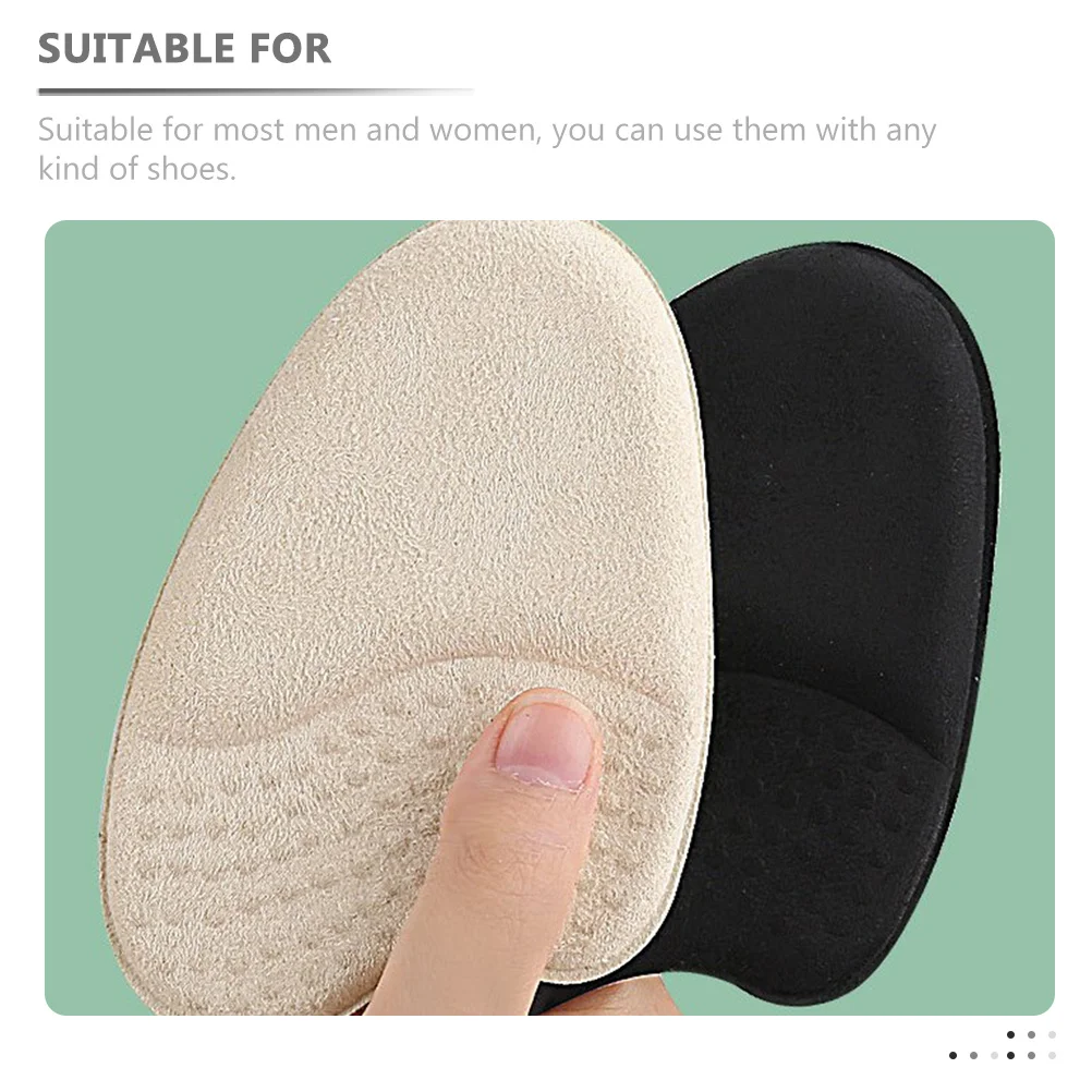 

3Pairs Metatarsal Pads Forefoot Cushion Gel Lint Soft Shoe Toe Inserts High Heel Comfort Pads Foot Accessories