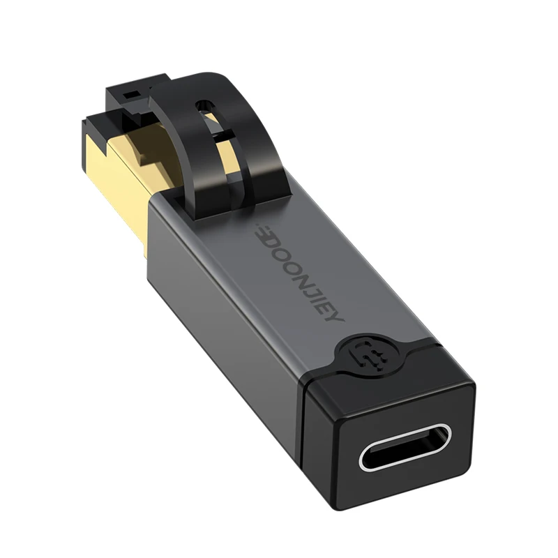 Adapter USB-C do Ethernet 1Gbps Gigabit USB-C żeński na RJ45 męski Przenośny Konwerter Sieciowy do PC MacBook Akcesoria Sieciowe — zdjęcie produktu 6
