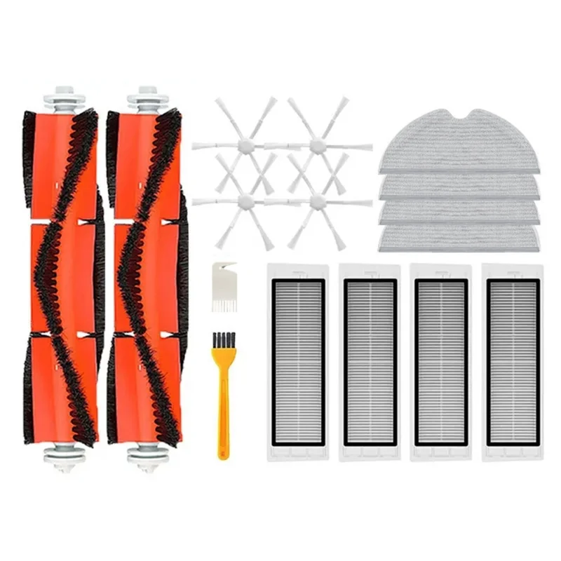 샤오미 미 로봇 진공 청소기 M04K용 M04K STYTJ03ZHM 로봇 진공 청소기 액세서리 메인 사이드 브러시 헤파 필터 걸레 천