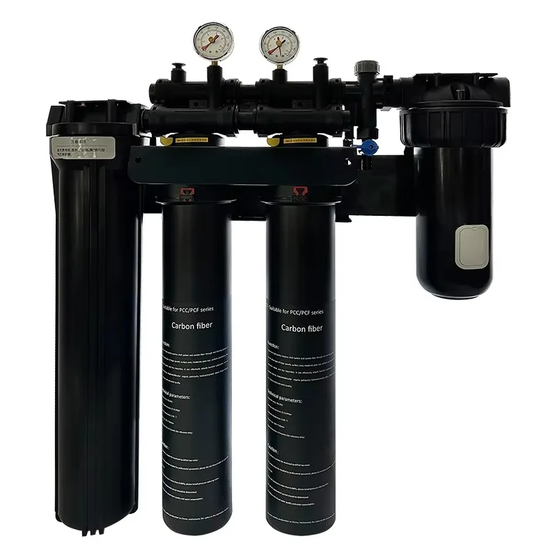 

Commercial 2000GPD Plastic Reverse Osmosis Purifier Water Filter Manual Ice Maker for Hotels Households Outdoor Coffee Shops