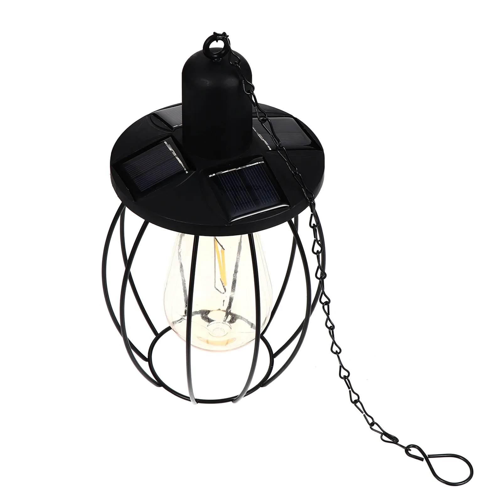 

Courtyard Hanging Lamps Solar Lanterns outside Garden Lights Outdoor Warm Atmosphere