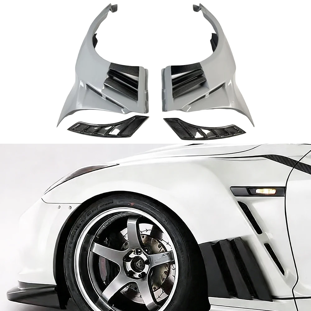 Carbon Fiber & Fiberglass Exclusive Custom Car Bumper Car Fender Leaf Board for Nissan GTR35