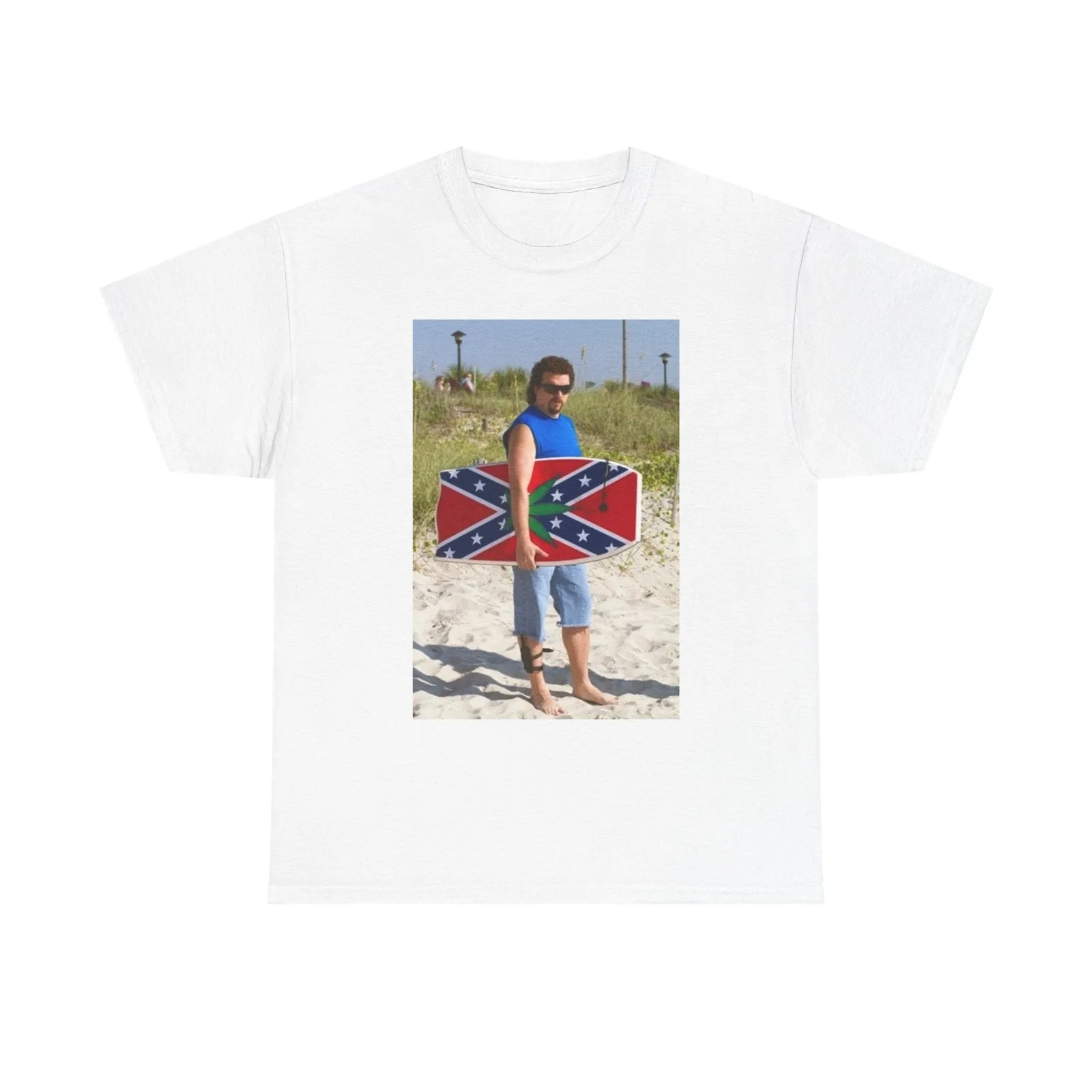 Kenny Powers Beach Surfing Graphic T Shirt Brand New Cotton Tee
