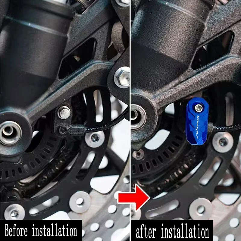 Motorcycle Accessories CNC Front Rear wheel ABS Sensor Guard Protection For Honda TRANSALP XL 600 650 700 V XL700V XL650V