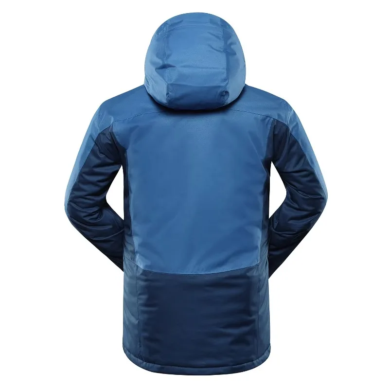 Men's Waterproof Windproof Breathable Ski Jacket OEM Custom Tape Seam Winter Sports Snow Gear