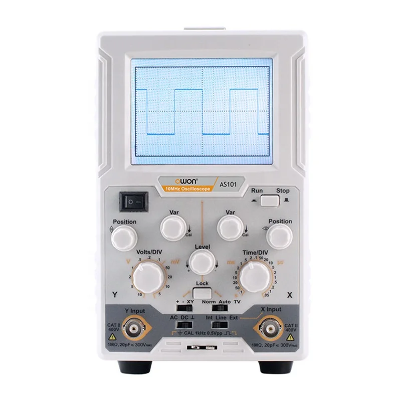 

AS101 Digital Oscilloscope Table Virtual Digital Analog Oscilloscope One Channel 100V - 240V 100MS/s