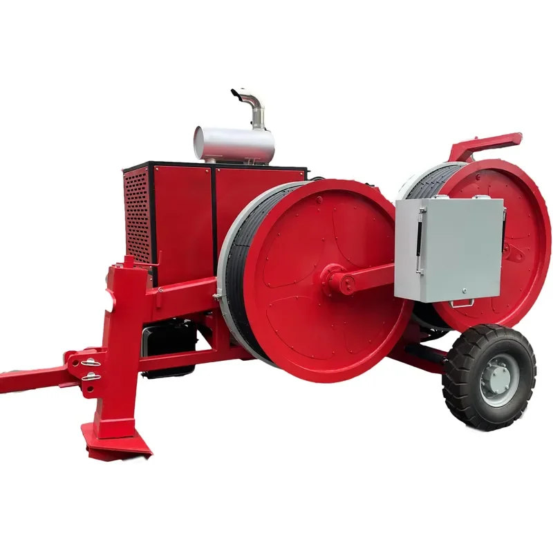 Precision 40KN Hydraulic Cable Puller Tensioner Stringing Equipment