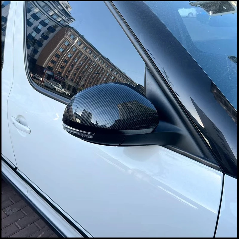 For Volkswagen Tiguan 2008-2015 Door Side Rearview Mirror Cover Cap Car Styling Auto Parts Accessories Replace Style
