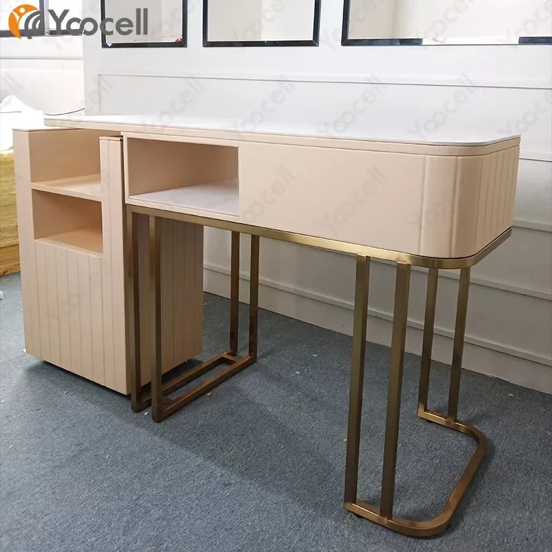 Modern Luxury Manicure Station Manicure Table for Nails Salon Furniture Manicure Table Desk