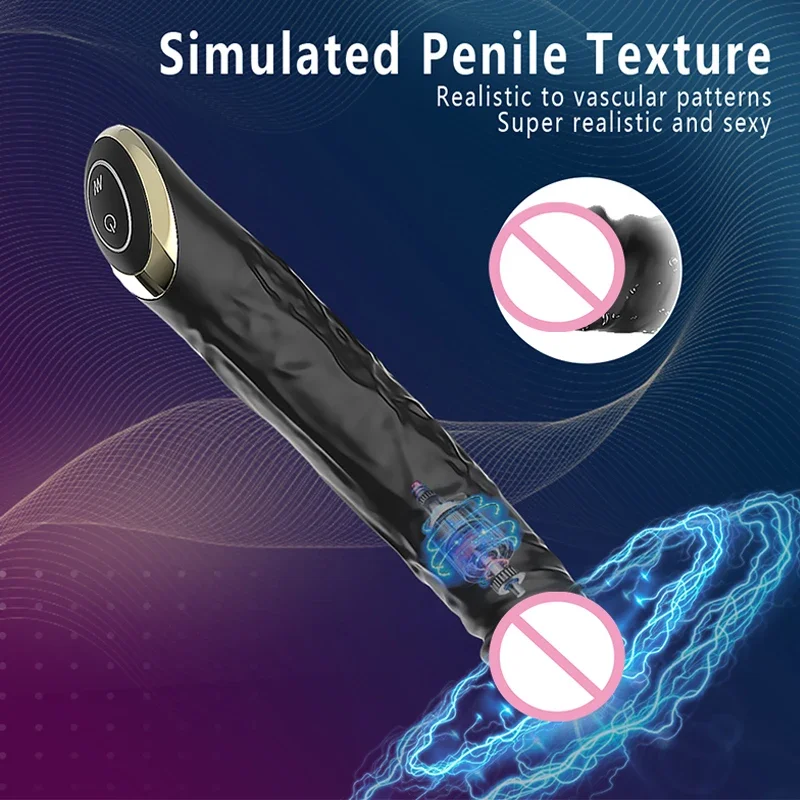 10 Modes Vibrator Realistic Dildo Anal Plug for Women G-spot Massager Strong Motor Clitoral Stimulator Sex Toys for Adult Couple