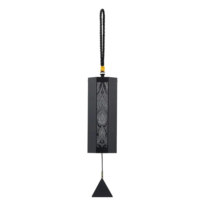 

HOES-Chord Wind Chime 8 Tone Single Wind Pendulum Meditation Craft For Home Garden Patio Hanging Ornaments