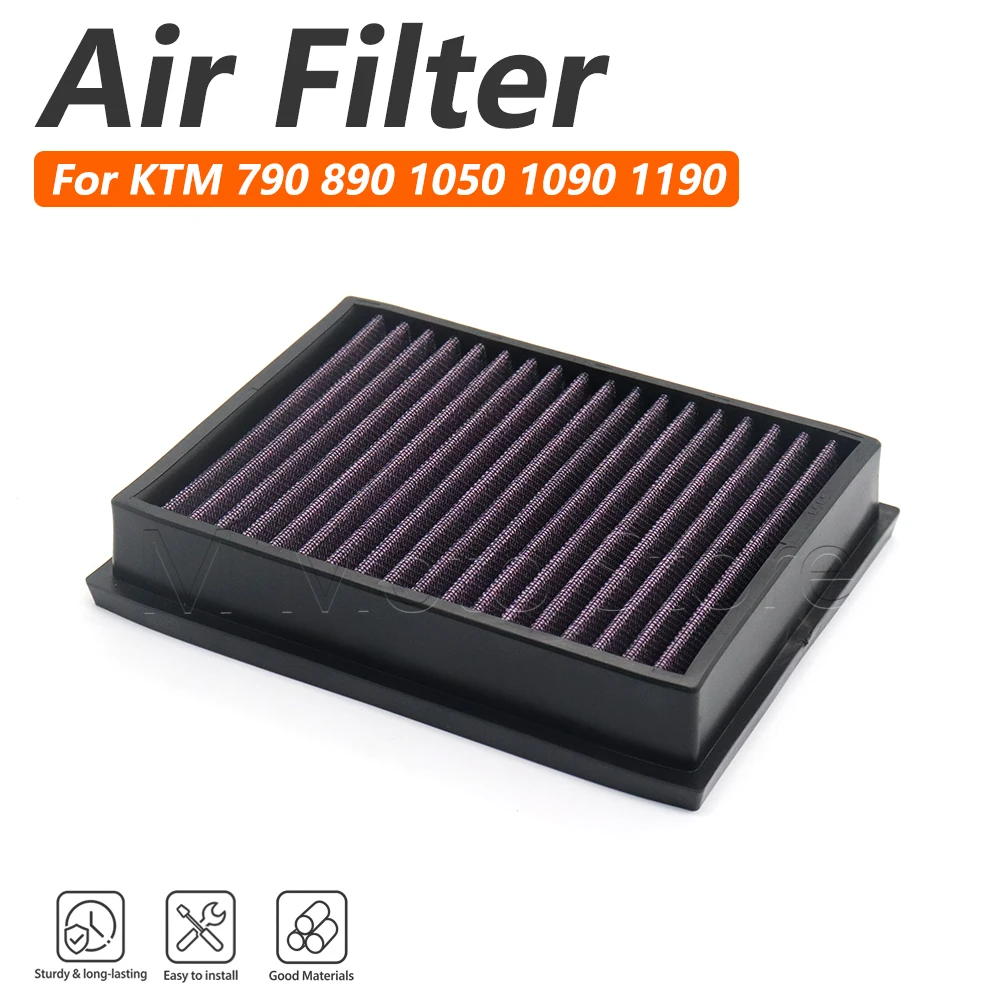 Motorcycle Accessories For KTM Duke 790 890 1050 1090 1190 1290 Adventure 701 Svartpilen Vitpilen Air Filter Intake Cleaner